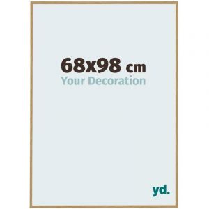 Yd. - Cadre photo 68x98 - Hêtre Clair - Plastique - Evry