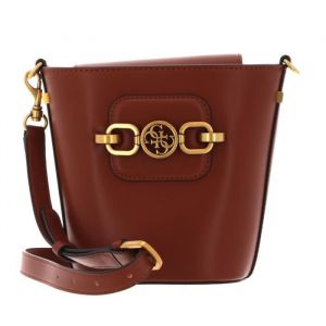 Image de Guess Hensely Crossbody Bucket Bag Whiskey [138433] - sac à épaule bandoulière sacoche