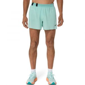 Asics Short metarun 5in vert homme