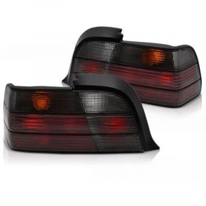 Paire de feux arriere BMW serie 3 E36 Coupe Cabriolet 90-99 fume-41049438