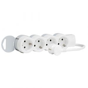 Image de Legrand REGLETA ESTÃNDAR 695006 - 4X2P+T - CABLE DE 1.5 METROS - BLANCO