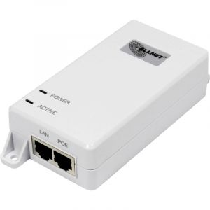 Allnet Injecteur PoE ALL0488v6 10 / 100 / 1000 MBit/s ieee 802.3af (12.95 w), ieee 802.3at (25.5 w) Y357502