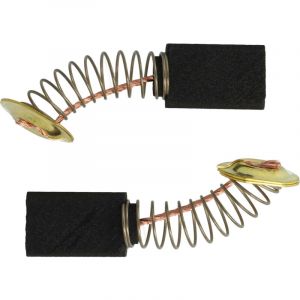 Vhbw 2x balais de charbon 19 x 11 x 5 mm compatible avec Dolmar ES-151, ES-152 a, ES-161, ES-162 a, ES-171, ES-172 a outil &eacute;lectrique, tron&ccedil;onneuse