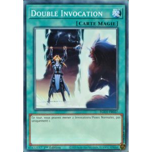 Carte Yu-Gi-Oh Ego1-Fr027 Double Invocation Commune Neuf Fr