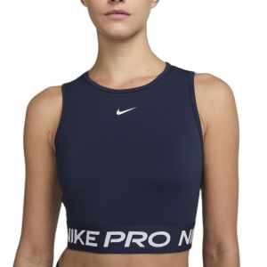 Nike Debardeur crop pro bleu femme
