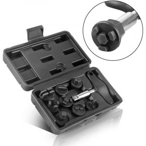 Kit d'outils de vidange d'huile 9 pièces Outil de vidange d'huile Jeu de clés à douille - Stahlwerk