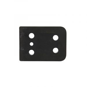 OROK - Semelle de Fixation Droite/pour feu d'encombrement lat&eacute;ral Bicolore Rouge et Blanc & Feu de gabarit Bicolore - Dimensions : 60 x 42mm - A Fixer - Feux lat&eacute;raux pour Auto