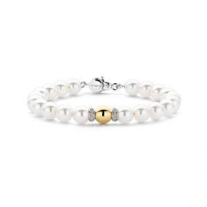 Ti sento Bracelet Femme - 23088YP Argent 925/1000 Dor&eacute;