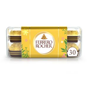 Ferrero [Lot de 2] Rocher chocolat au lait et noisettes T30 Rocher