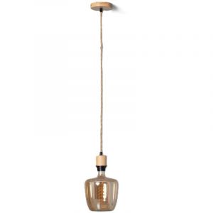 Suspension Fibres Naturelles Big Sami Ø450 Mm Iluzzia Tressé Naturel