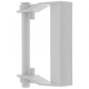 Cyclingcolors Poignée de porte de garage PVC gris 100mm