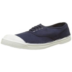 Bensimon F15004 - Tennis Lacet Femme - Baskets - Femme - Bleu (Marine) - 37 EU