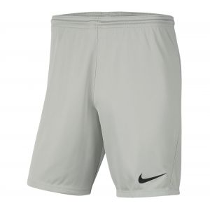 Nike Park 3 Shorts Mixte Enfant, Gris Étain/Noir, M