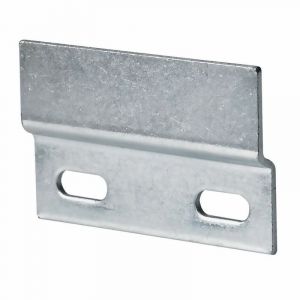 Hettich Lot de 10 profils pour suspension de meuble acier zingu&eacute;, l.45 mm