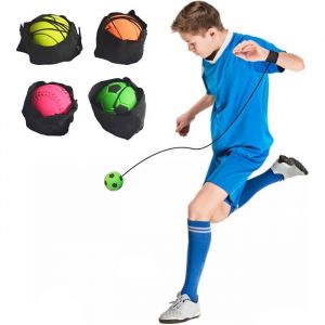 4pcs Balle Rebondissante Avec Elastique Attache Cheville Poignet - Jeu Jouet Enfant Jongle Baseball Golf Basket Foot