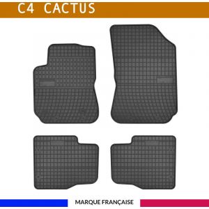Citroën Autosweet - Tapis de voiture - Sur Mesure pour C4 cactus (dès 2014) - 4 pièces - Tapis de sol antidérapant pour automobile - Souple