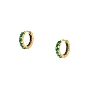FAVS - Creolen 375er Gelbgold Ohrringe 1 ct Damen (148.99 € / 1 ct)