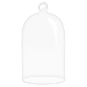 Artémio Set de 2 dômes en verre à pendre