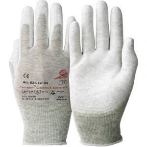 KCL Gants de protection 625 Polyuréthane polyamide cuivre EN 388 RISQUES MECANIQUES 2130 + EN 1149 Taille 7 (S)