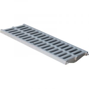 First Plast Grille renforcée 77,00KN - PVC anti-choc - Gris - 200x500mm -