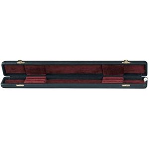 Gewa 912822 Etui en similicuir pour Baguette de chef Rouge/Peluche de soie Noir