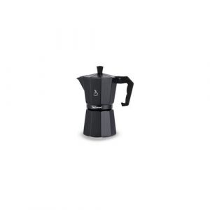 Techwood Cafetière Moka en Aluminium - 9 Tasses pour un Café Riche et Corsé, Compatible avec Tous les Types de Feux