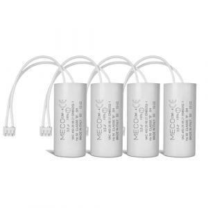 Lot de 4 Condensateurs 3,5 uF pour Moteur de Volet Roulant Bubendorff Durée de Vie 10 000 Heures Condensateur Cylindrique Meco