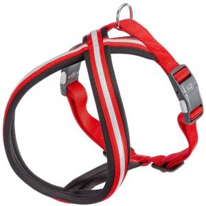 Ferplast DAYTONA CROSS P Harnais réfléchissante pour chiens avec boucle magnétique. Dans différentes couleurs et tailles.. Variante M-L - Mesures: