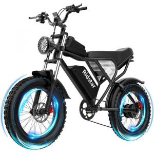 Ridstar Q20 - V&eacute;lo &Eacute;lectrique - Moteur 1500w - Batterie 48v 20ah - Autonomie 120km - Max 55km/H - Roues 20" Tire