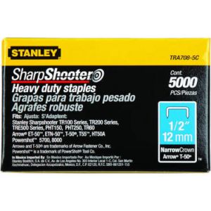 Stanley 1-TRA709-5T - Agrafe type G pour marteau agrafeur PHT 150 5000 pièces