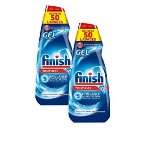 Calgonit Finish Gel Tout en 1 pour Lave-Vaisselle 1000 ml