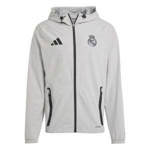 Adidas Veste imperm&eacute;able &agrave; capuche Comp&eacute;tition Real Madrid Tiro 2024/25