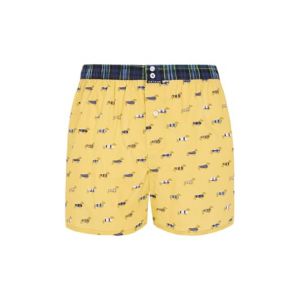 ARTHUR caleçon suspensoir homme en coton Essentiels Jaune - Taille S