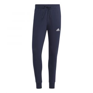 Adidas Pantalon fusel&eacute; en molleton Essentials Cuff 3-Stripes Bleu, pointure XX-Large - Bleu - Taille XX-Large