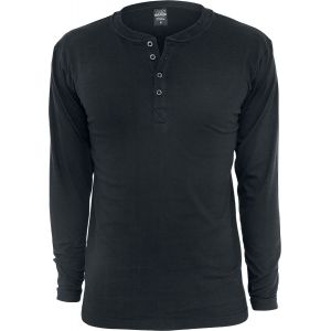 Urban classics Homme Sweat-shirt, Noir, S