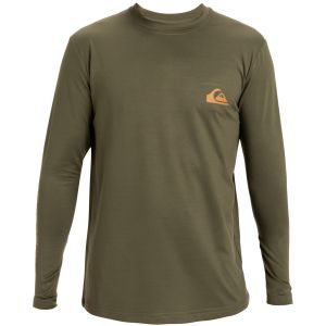 Quiksilver Everyday Surf - Surf-tee manches longues UPF 50 pour Homme Marron - Taille S