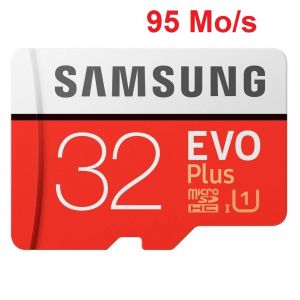 Samsung Carte m&eacute;moire micro SD Evo 32 Go avec adaptateur SD