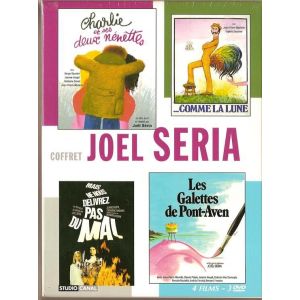 Coffret Joel Seria 4 DVD : Ne nous délivrez pas du mal / Charlie et ses 2 nénettes / Les galettes de Pont-Aven / Comme la lune