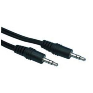 Image de Câble audio Jack 3.5 mm stéréo mâle/mâle (5 mètres)