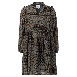 Pepe Jeans Robe 'Zaelia' jaune / gris / noir - Couleur Jaune / Gris / Noir - Taille 140