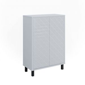 Meuble de rangement de salle de bain Agasta, Blanc, 56.2 x 83.2 cm Vicco