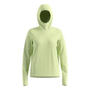 Odlo Essential Thermal Midlayer Maillot De Course Femmes - Jaune Lemon, Taille XS