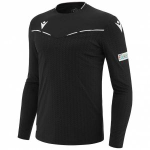 UEFA macron Hommes Maillot d'arbitre &agrave; manches longues 58575156