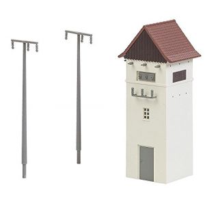 Image de Faller 120241 Substation with Power Poles HO Scale Building Kit