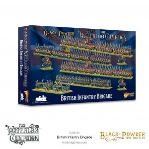 Warlord games Black Powder Batailles épiques : Waterloo - Brigade d'infanterie britannique