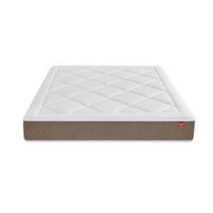 Epeda Matelas 100% ressorts à mémoire de forme, épaisseur 28cm, accueil moel