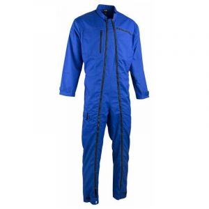 LMA Combinaison de travail double zip unie multipoche tracto Bleu xl - Bleu