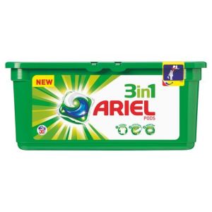 Ariel Lessive 3 en 1 Pods Régulier 30 doses