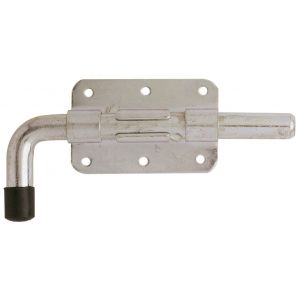 Verrou Pistolet à visser avec gâche (zingué - 16) - INDUSTRIEL DE SEDAN