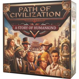 Asmodée Captain Games Path of Civilization - Jeux de société - Jeux de Plateau - Jeux de développement - A partir de 14 Ans - 1 à 5 Joueurs - Version française